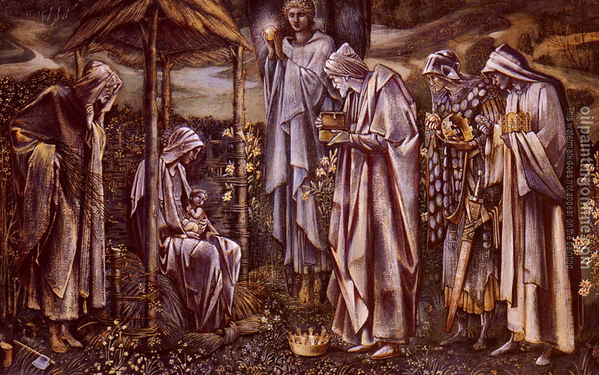 Burne-Jones, Sir Edward Coley - The Star Of Bethlehem